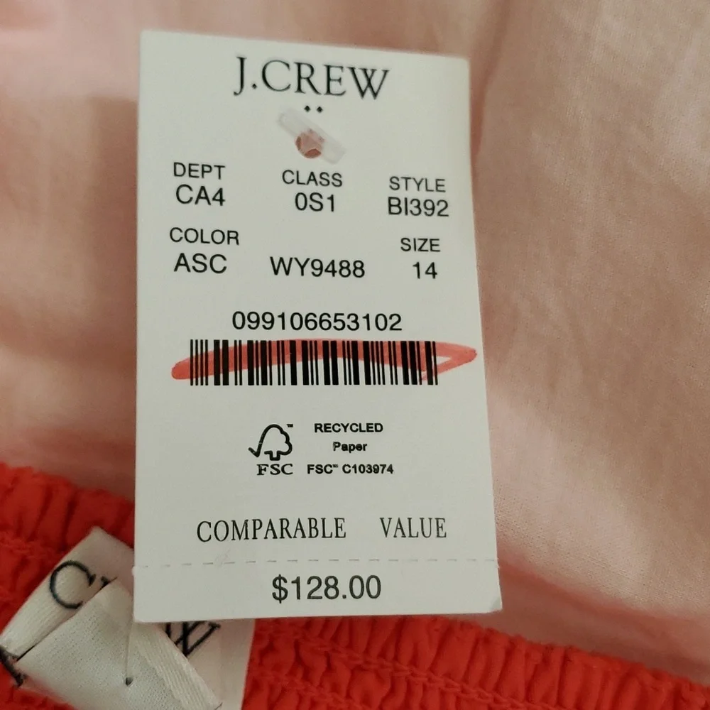 NWT J. Crew dress sz 14 - Picture 5 of 9